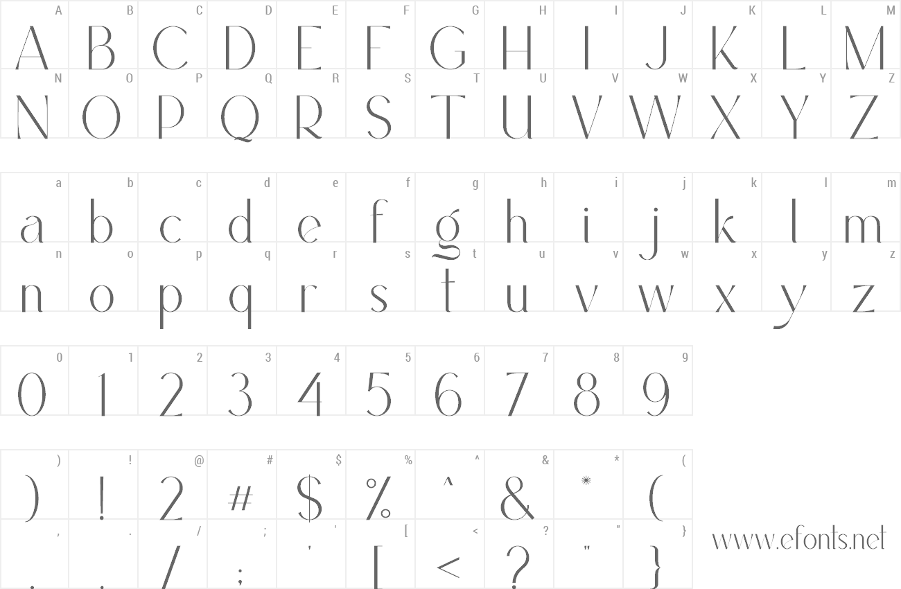 Font Callingstone preview